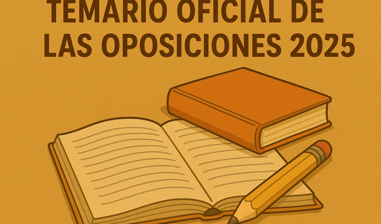 Temario oficial de las oposiciones a prisiones 2025 (descargable PDF)